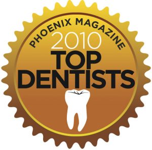 top dentist badge